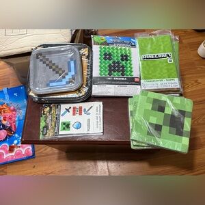 Minecraft birthday party bundle